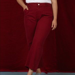 Big Bud Press Work Pants in Cranberry Red, XL